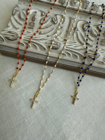 Faith Cross Necklace