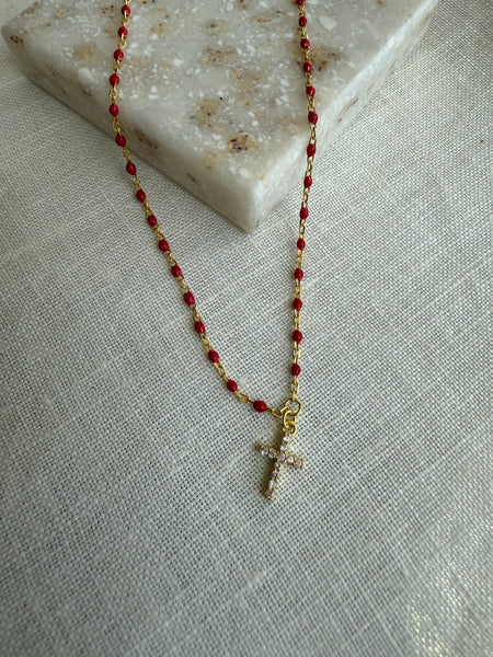 Faith Cross Necklace